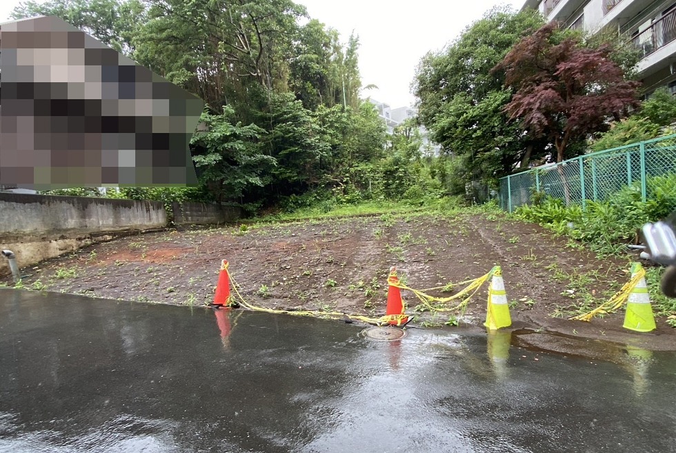 【施工前】土地有効活用