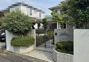 【剪定前】横浜市緑区　植栽剪定