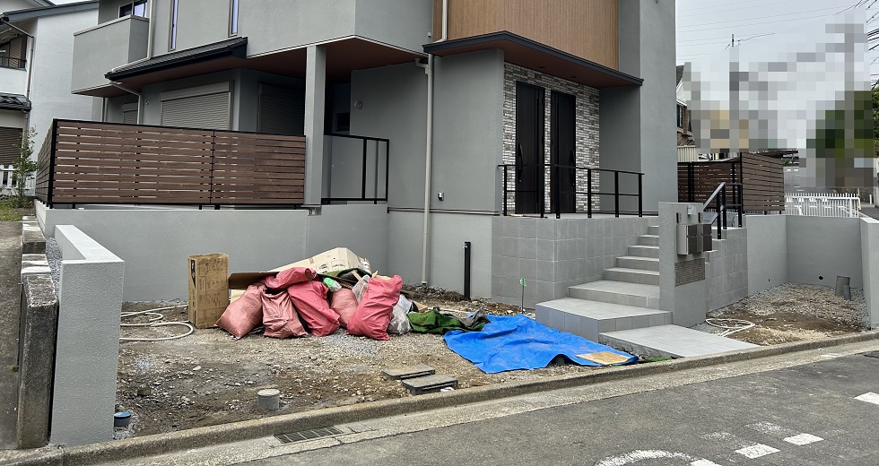 【横浜市青葉区】新築外構