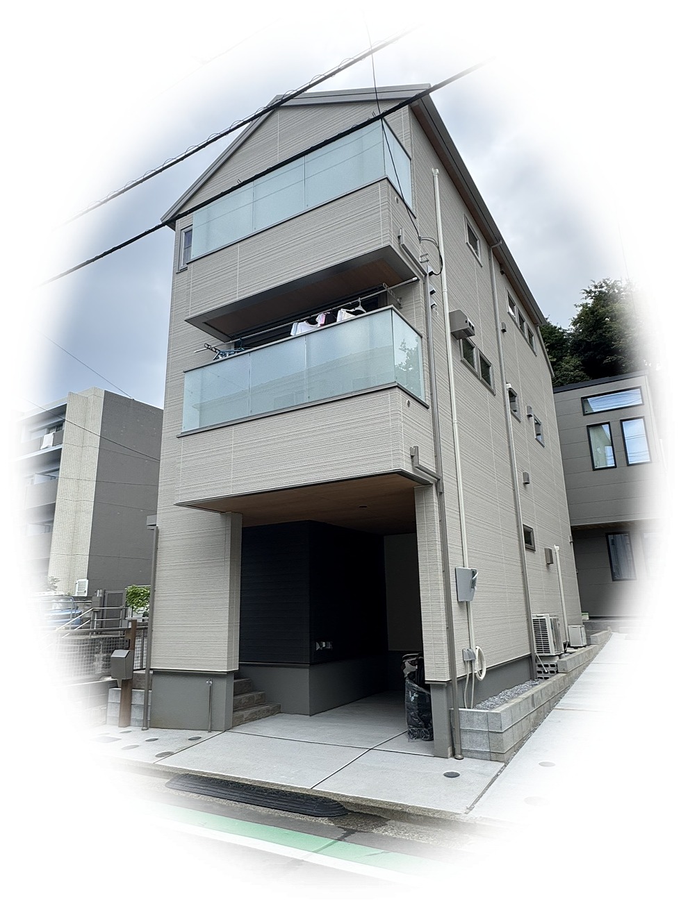 【横浜市保土ヶ谷区｜新築外構】敷地造成から外構完成までトータル施工