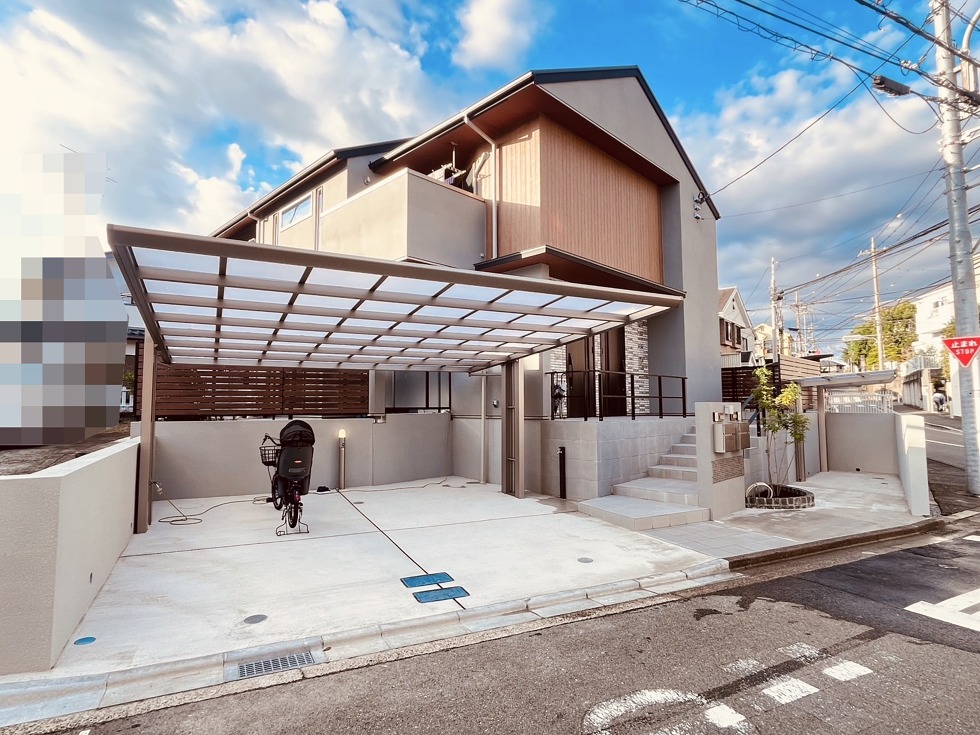 横浜市　新築外構工事　