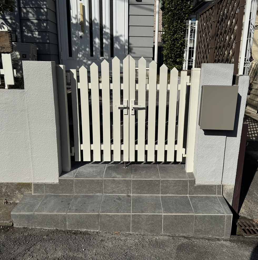 【横浜青葉区】門まわり外構リフォーム 後