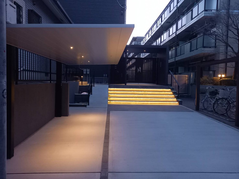 横浜市港北区｜テラスハウス新築外構