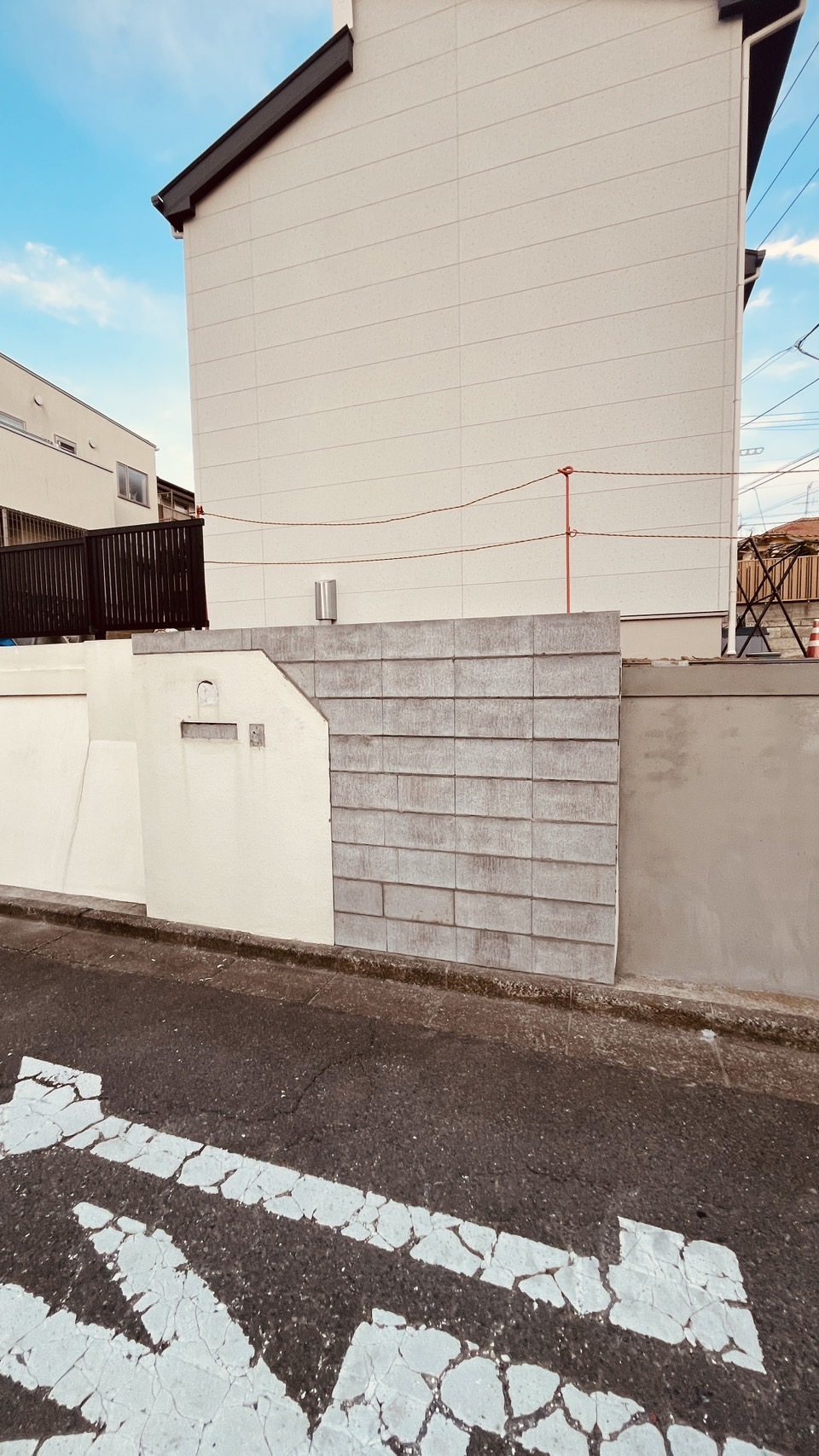 【鎌倉市】新築外構　外壁